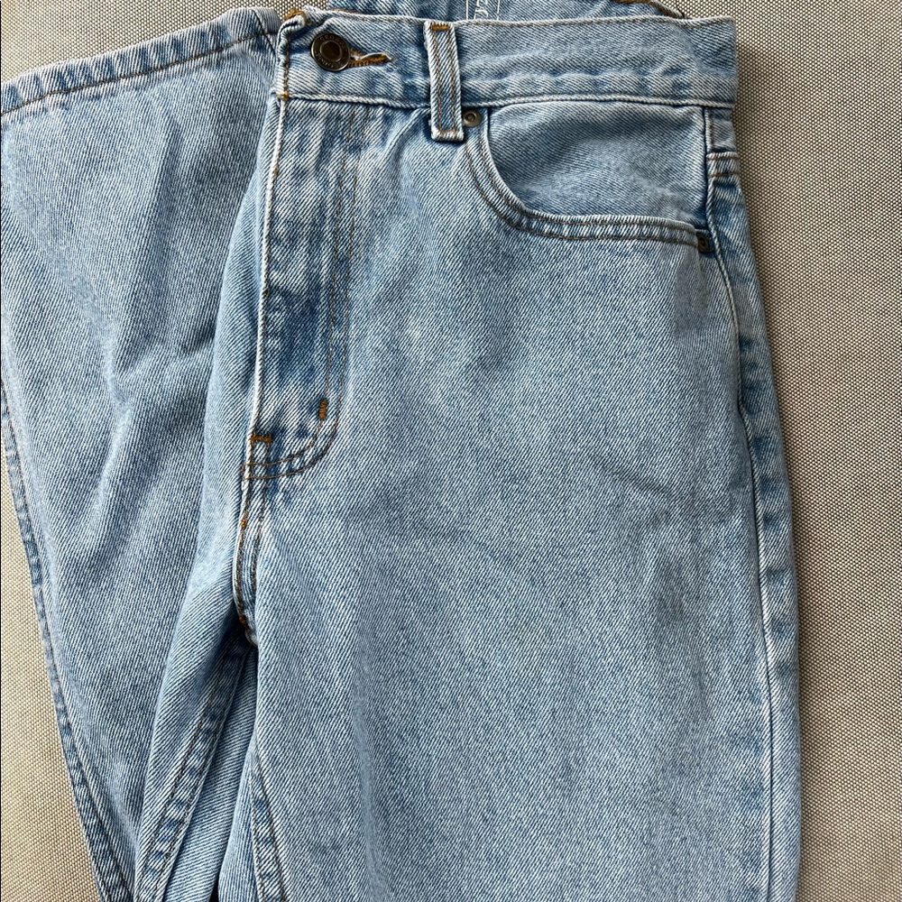 Light Wash George Mom Jeans
